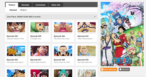 Crunchyroll 删除队列