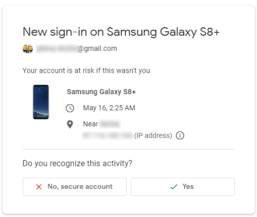 Gmail 被黑了