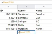 google sheet