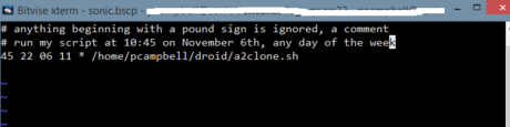如何在 Linux 上设置 Crontab 文件的图片 1